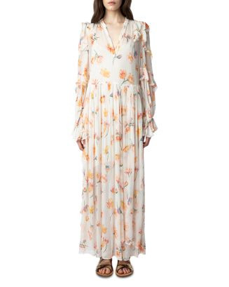 Riciny Mousseline Ruffled Floral Maxi Dress | Bloomingdale's (US)