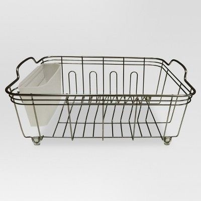 Kitchen Storage Racks, Holders and Dispensers (Steel, with Brushed Nickel Finish) - Threshold™ | Target