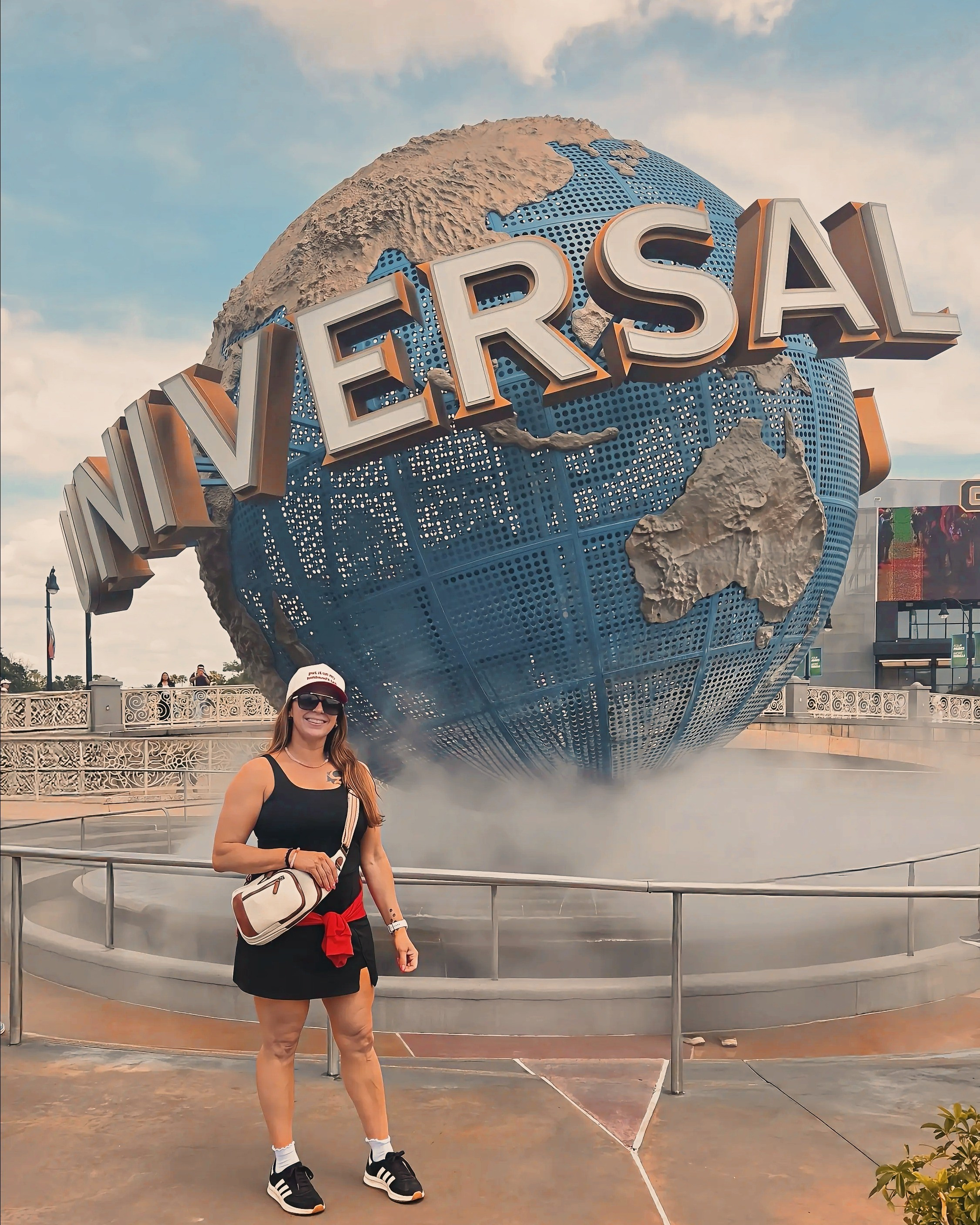 Day one Universal comfy outfit. #travel #vacation #outfitidea #universal #activeweardress

#LTKTravel #LTKootd #LTKOver40