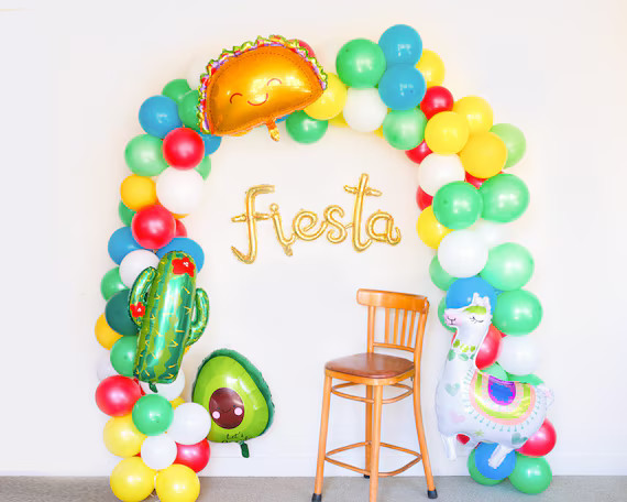 Fiesta Party Balloon Arch Garland | First Fiesta Balloons | Final Fiesta Balloon | Cinco De Mayo ... | Etsy (US)