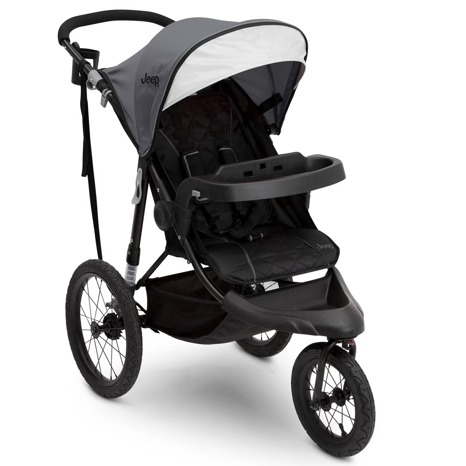 Delta Children Jeep Classic Jogging Stroller, Lt Beige | Kohl's