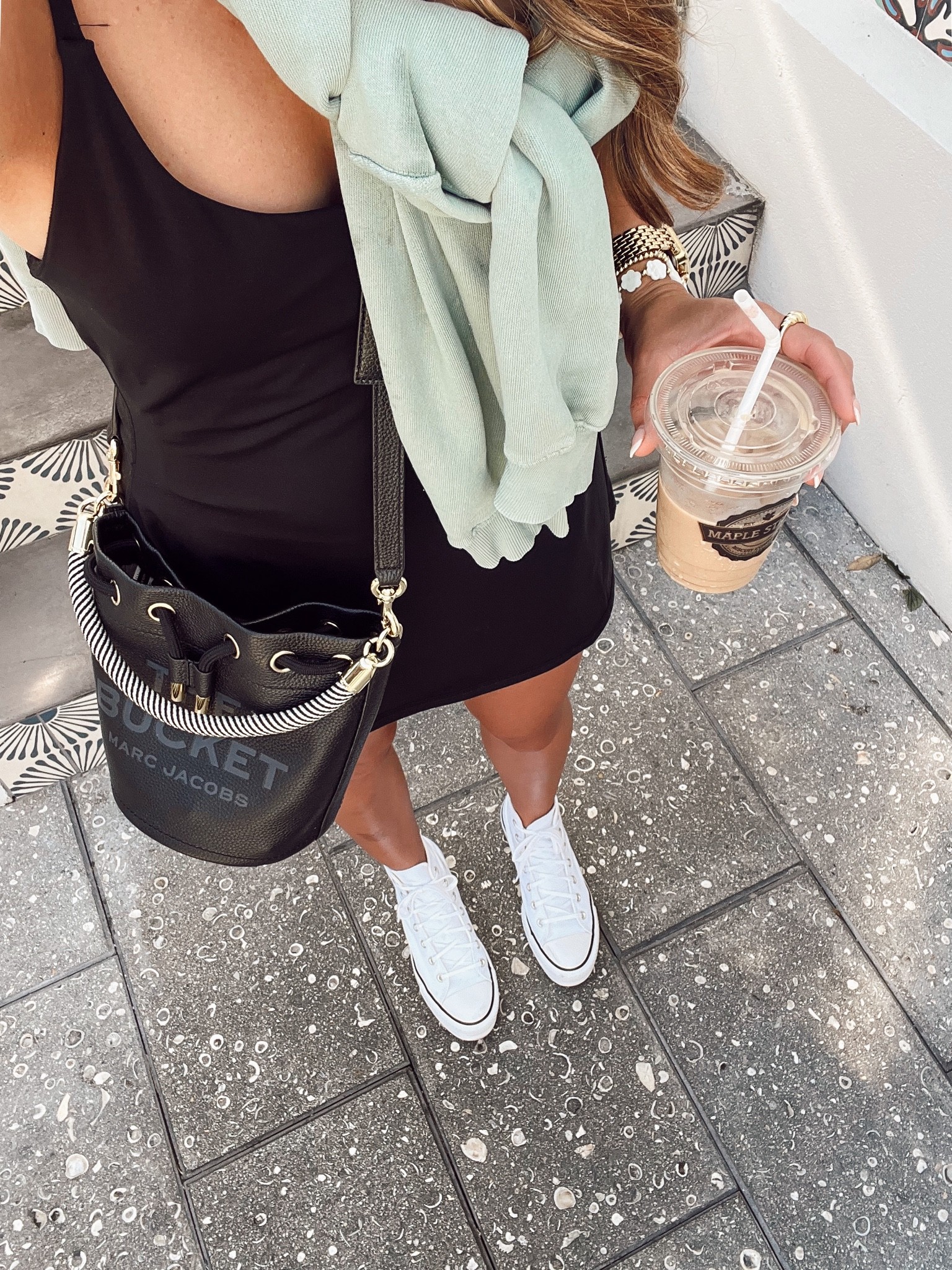 Cute and comfy athleisure #ootd 

Steve Madden 
Converse 
Marc Jacobs 

#LTKSeasonal #LTKstyletip #LTKfit