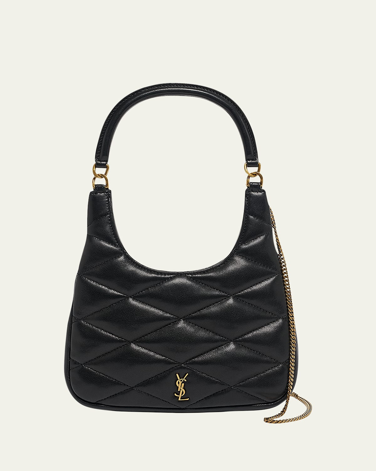 Sade Mini YSL Hobo Bag in Quilted Lambskin | Bergdorf Goodman