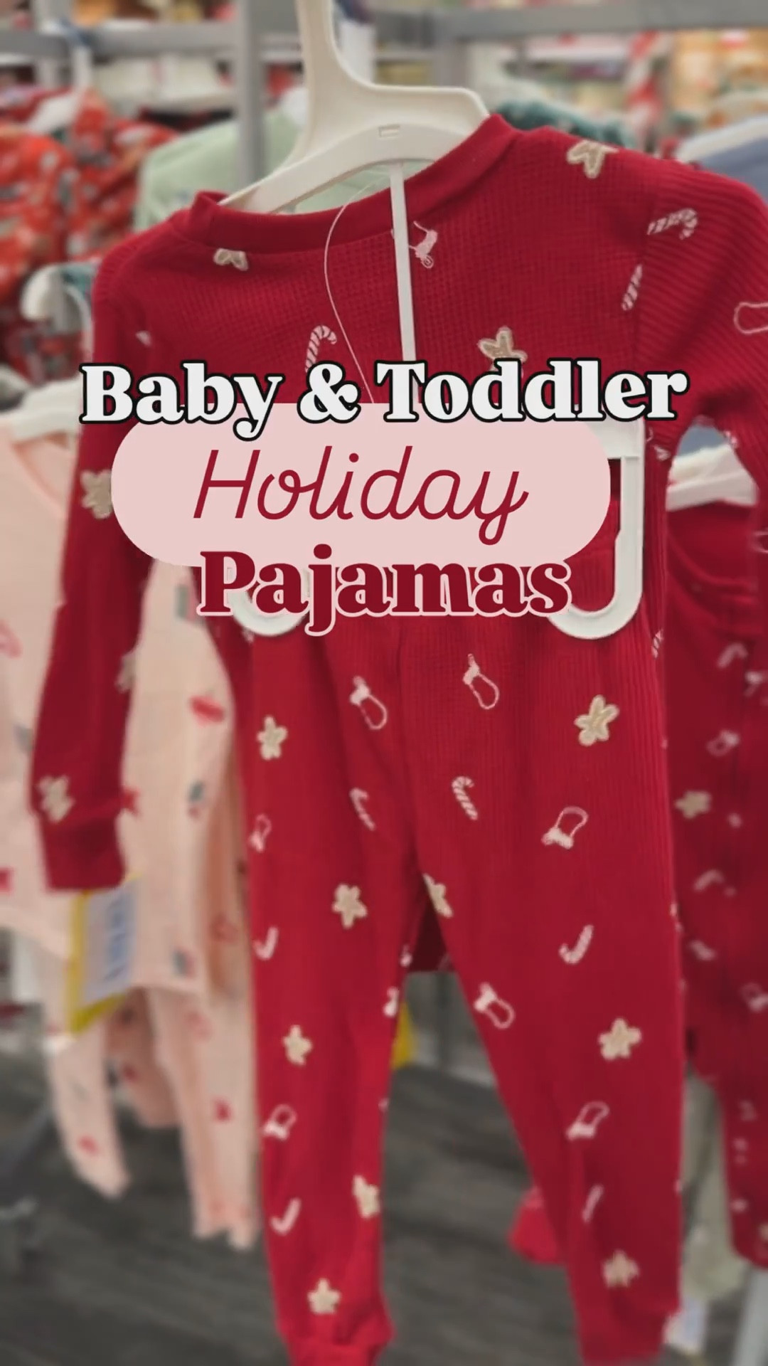I love these pajama sets at Target for baby/toddler range! They’re like a long John knit material.

#targetrun #targetfinds #christmaspajamas

#LTKBaby #LTKHoliday #LTKSaleAlert