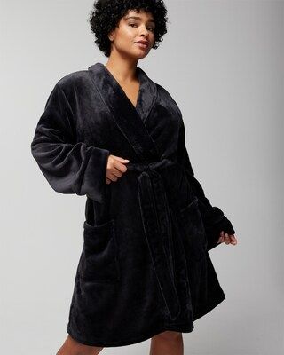 Plush Short Robe | SOMA