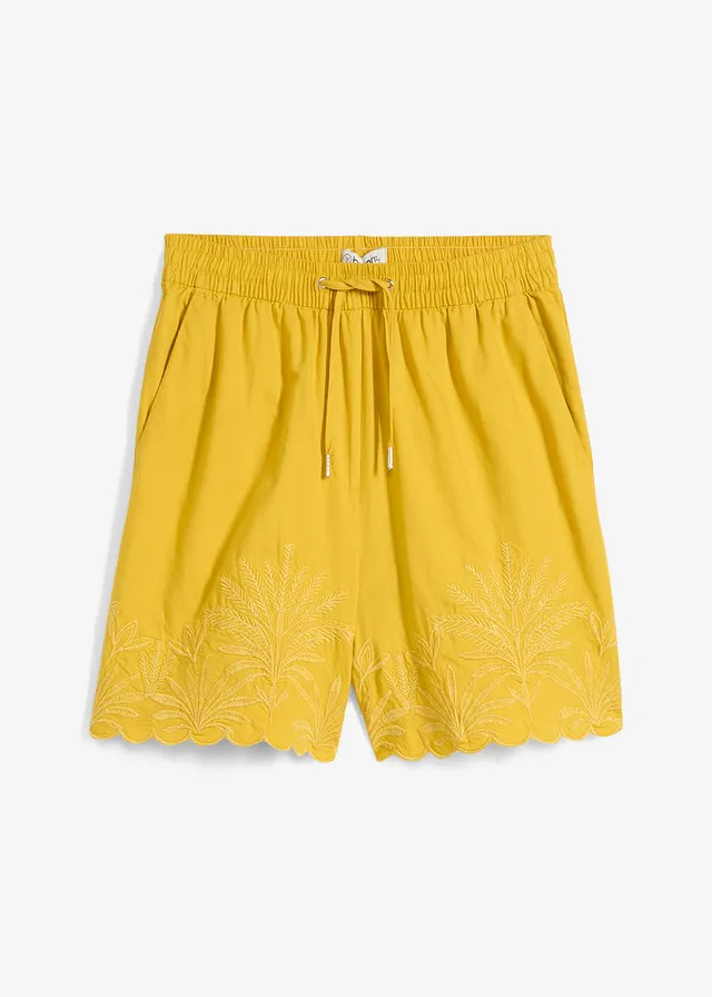 Short met zijde lemoncurry | Bonprix NL (Influencer)