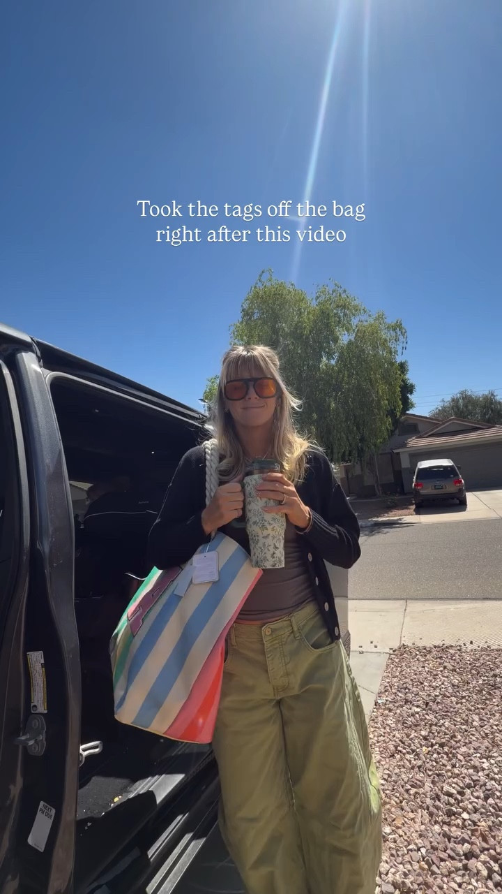 Took the tags off the bag right after this video