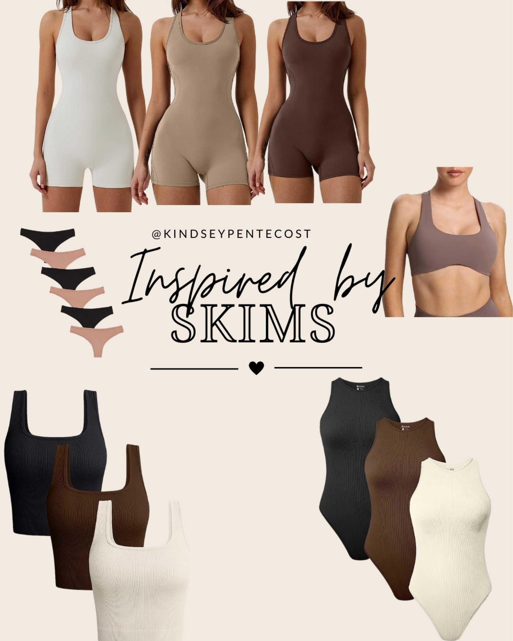 Girl everyone loves a good dupe and finding these on Amazon made my day and I hope they make yours! I love me some Skims but sometimes it’s nice to save a little 

#LTKsalealert #LTKunder100 #LTKFind