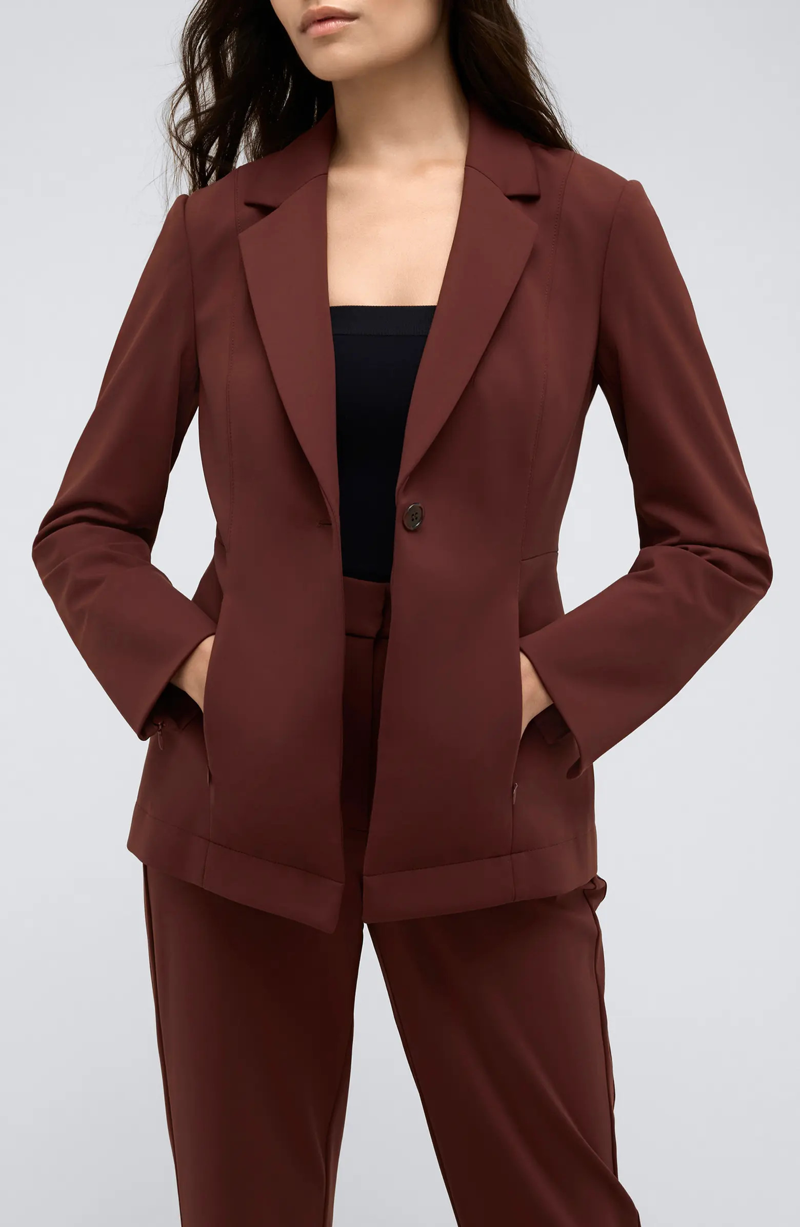 Kenneth Cole Athletic Stretch One-Button Blazer | Nordstrom | Nordstrom