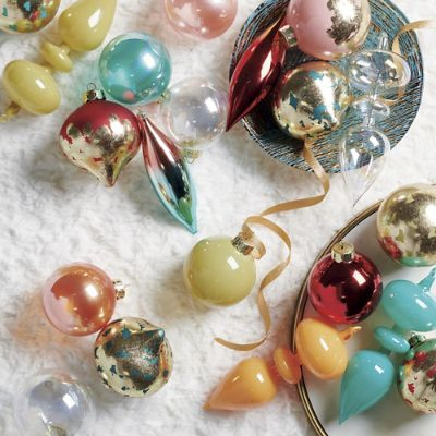 Christmas Cheer Ornaments, Set of 20 | Grandin Road | Grandin Road