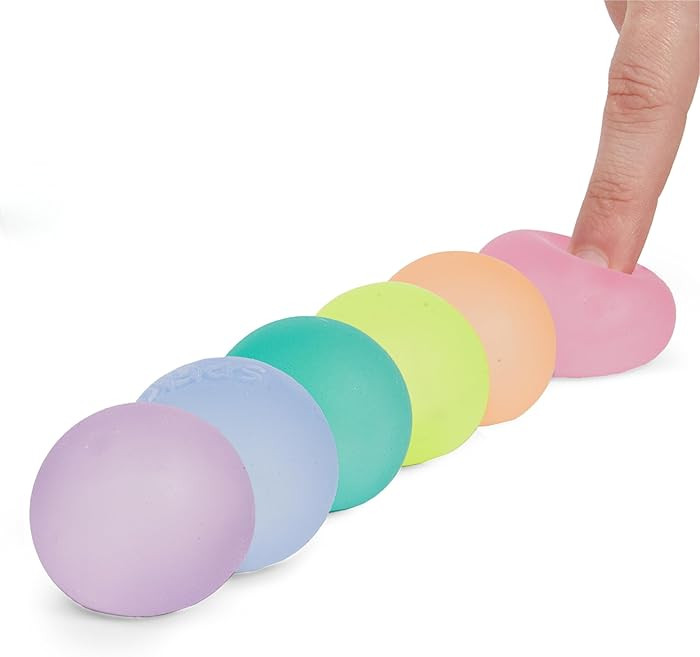 Speks Mini Gump Stress Balls | Ultra Soft Squishy Fidget Toy for Adults & Teens | Stress Relief &... | Amazon (US)