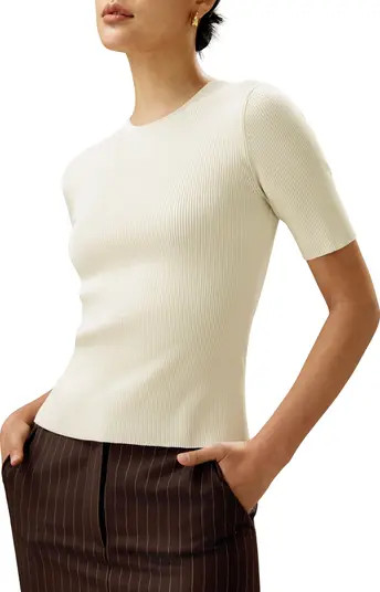 Essential Silk Knit Top | Nordstrom