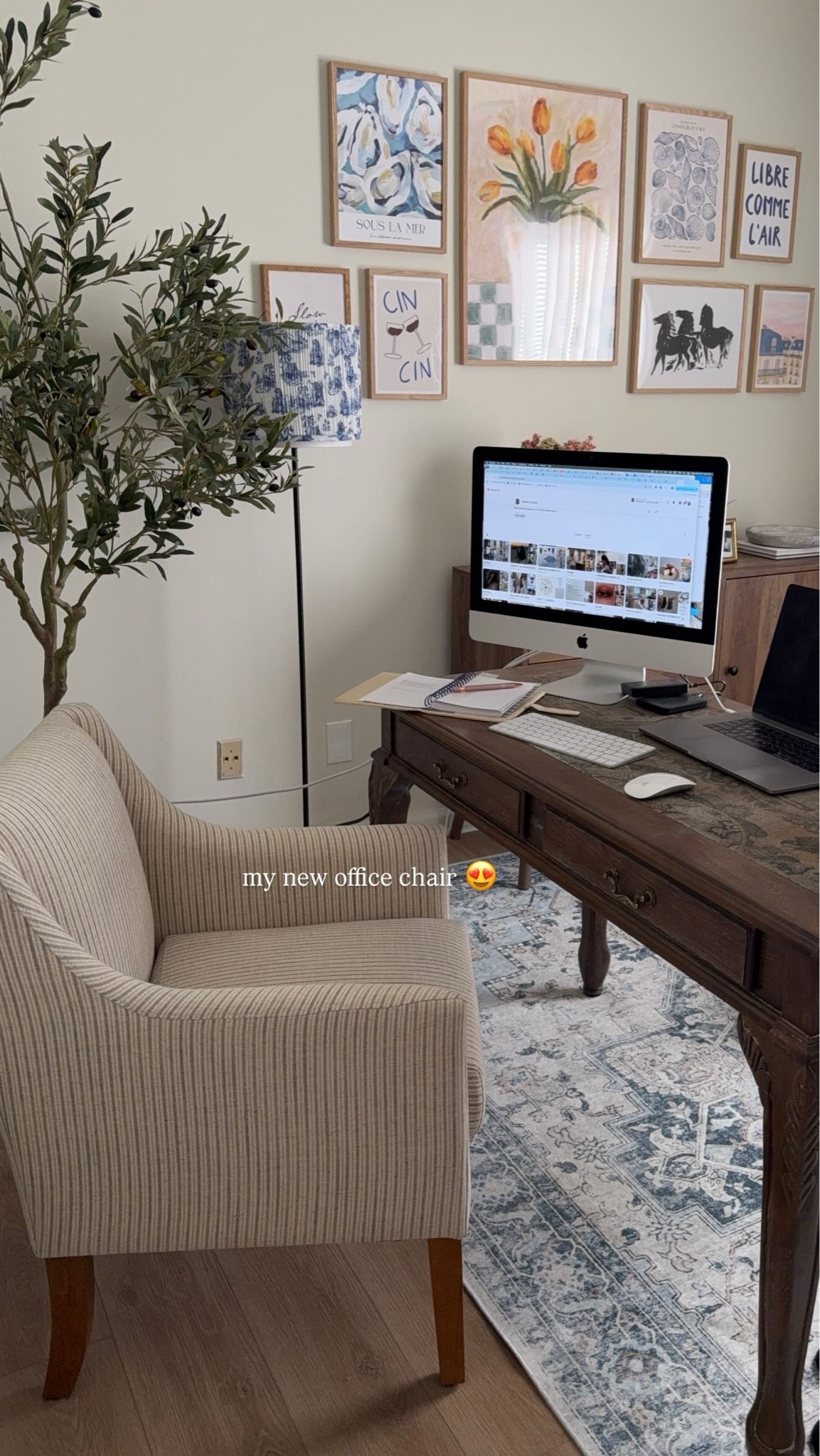 the office chair I got for Christmas!! Obsessed 😍😍

#LTKGiftGuide #LTKSeasonal #LTKHome