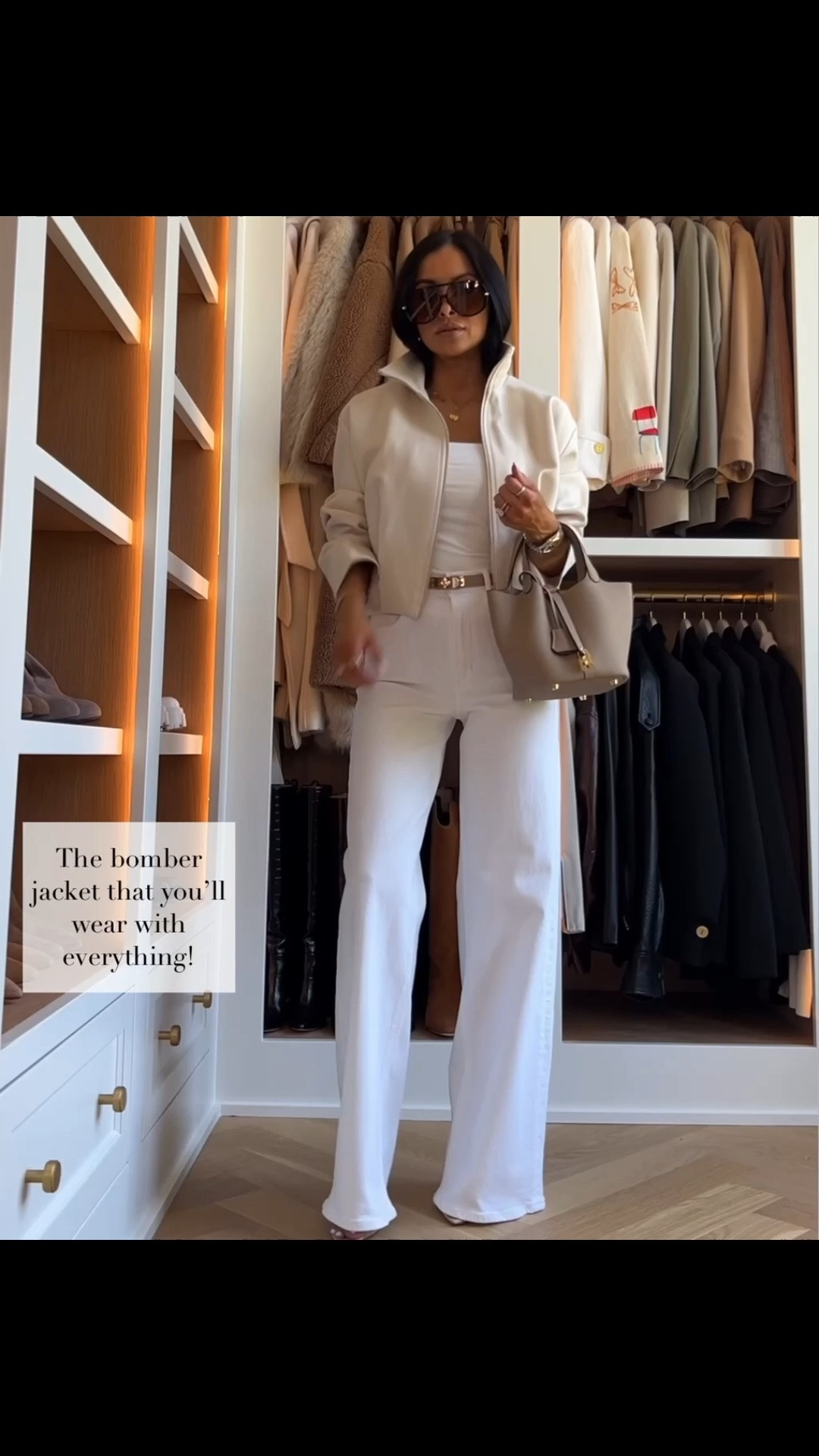 Last week’s best sellers 
Zara bomber jacket under $60
Zara neutral jacket 
Zara white jeans

#LTKSeasonal #LTKOver40 #LTKmomlife