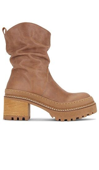 Mel Slouch Boot in Hazelnut Leather | Revolve Clothing (Global)