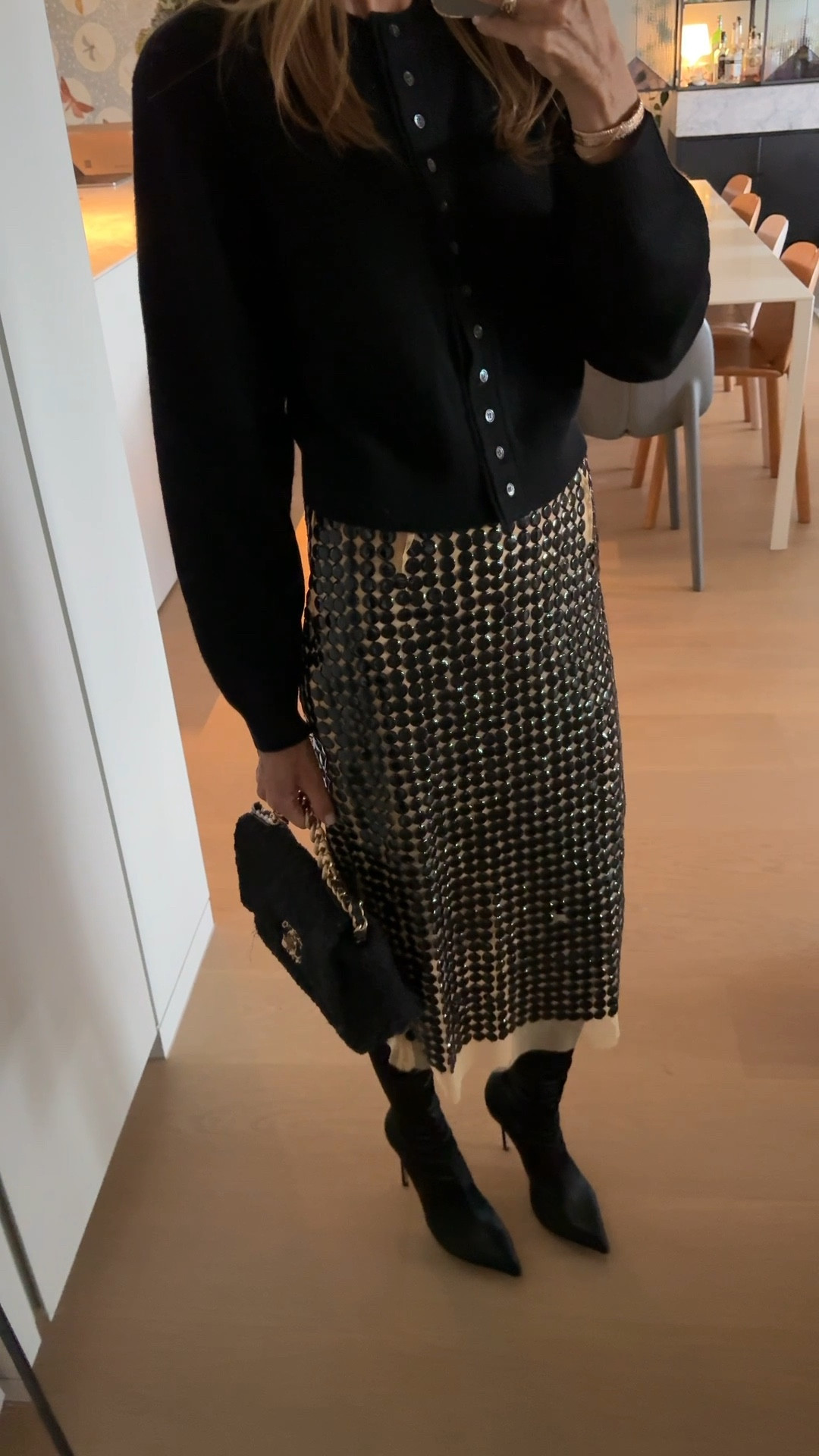 The perfect black cashmere knit cardigan and pencil skirt 

#LTKaustralia #LTKstyletip