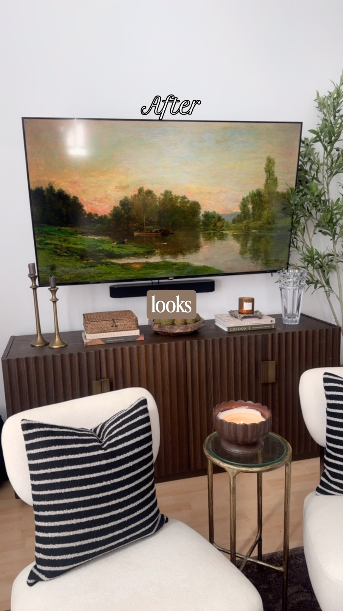 #ad free art in your home, I’m going to show you how it works :) @Rokuplayer @Target #RokuPartner #TargetPartner #Target 

#LTKHome #LTKSeasonal #LTKHoliday