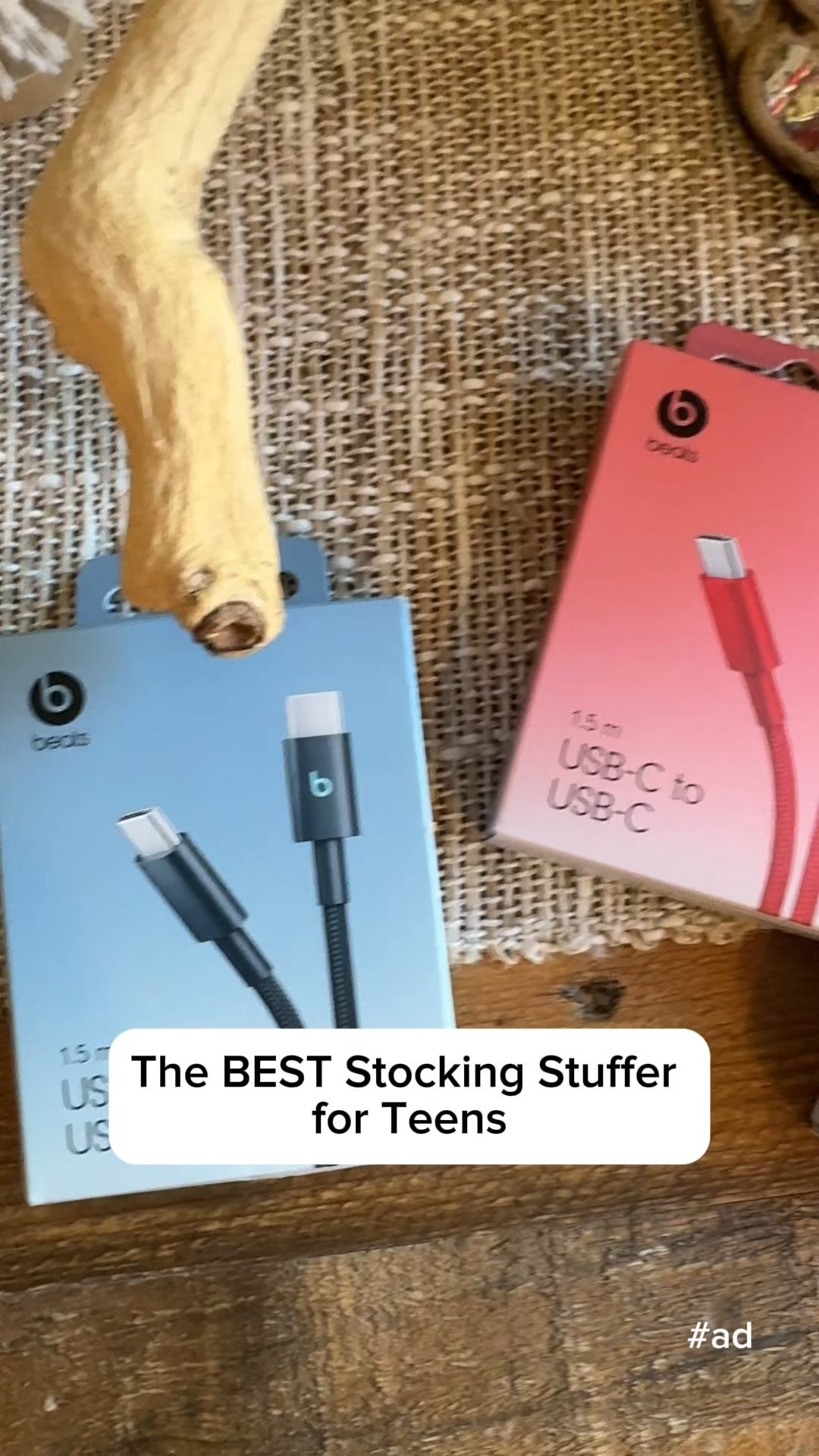 #ad Every year I put chargers in my kids’ stockings… and every year someone loses theirs and blames a sibling. This year we’re skipping the chaos.

Beats now makes charging cables (yes!) in fun colors so everyone gets their own. They’re durable, device-friendly, and perfect for holiday gifting.

Linking all the colors + connector options from @target.

@beatsbydre #Beats #Beatscables #targetpartner


#LTKHoliday #LTKGiftGuide