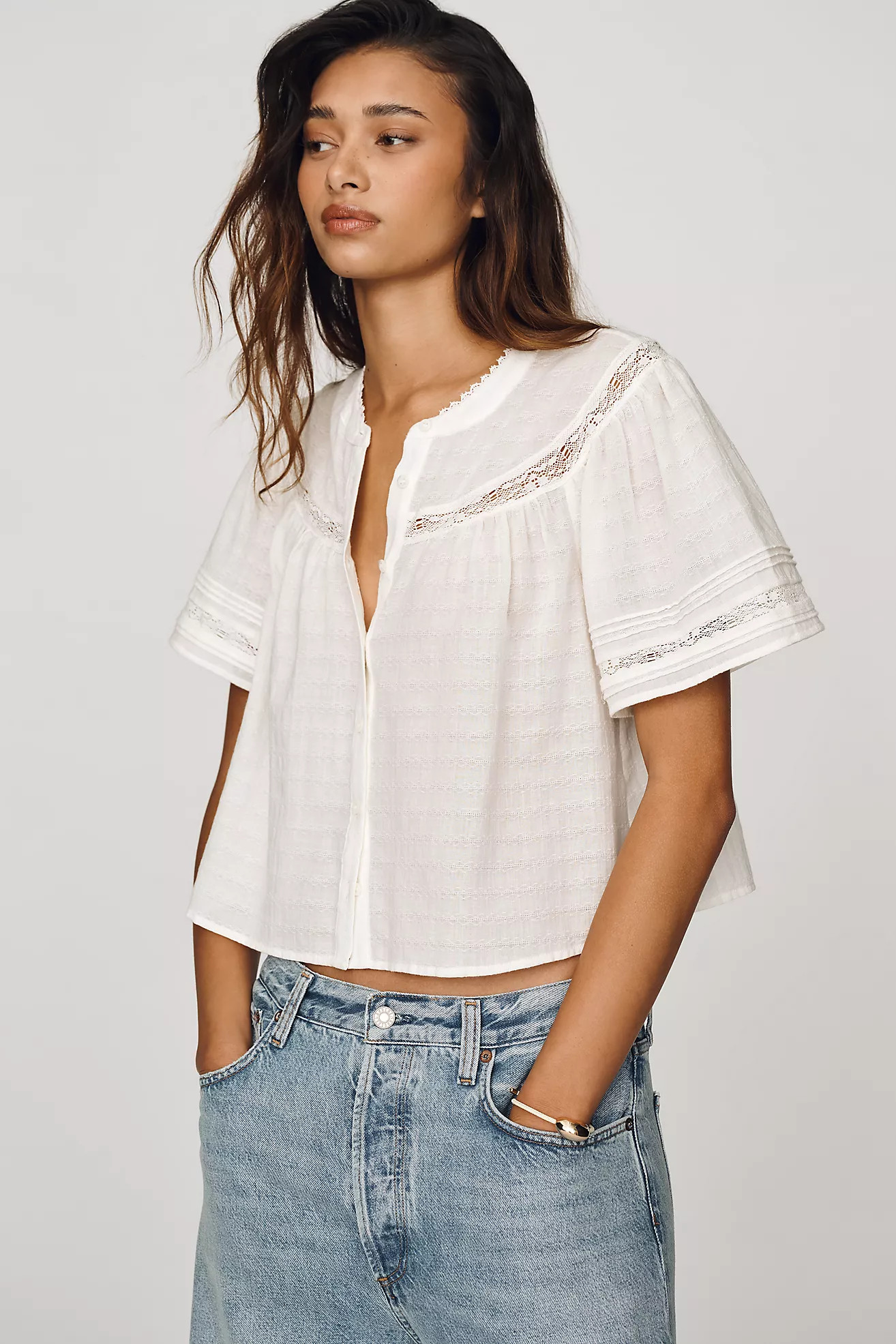 PAIGE Pasadena Blouse | Anthropologie (US)