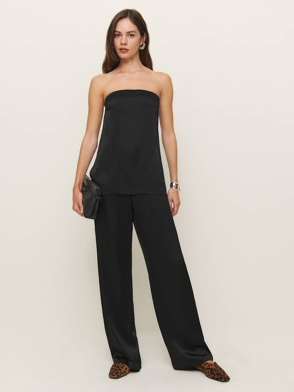 Alleia Satin Two Piece | Reformation (Global)