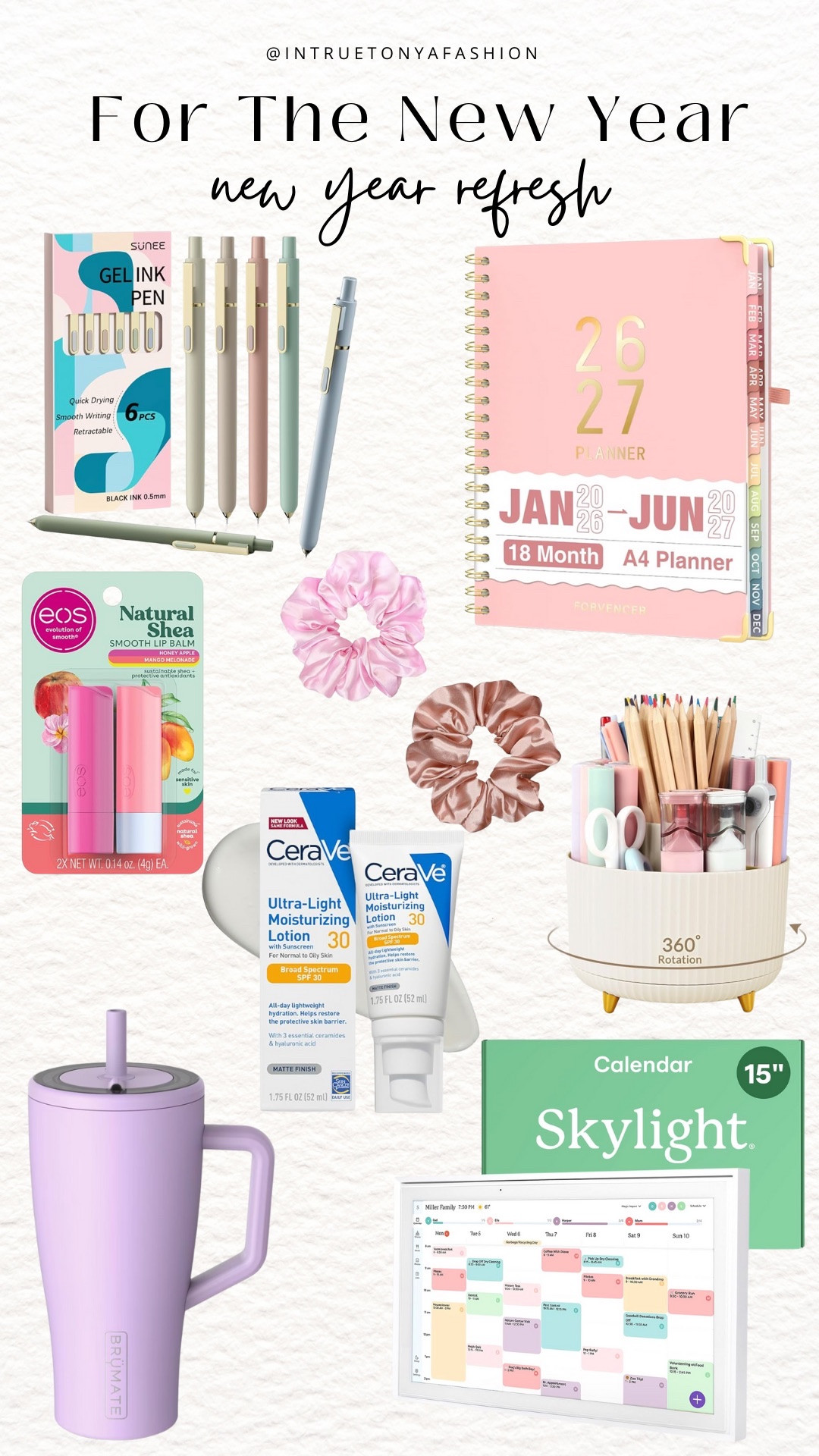 New Year refresh — items to replace to start January off right 




New year organization
Gifts for her
2026 planner
Digital calendar 
New year must haves 
Gift guide her
Stocking stuffers
Gift guide her

#LTKHoliday #LTKGiftGuide #LTKSeasonal