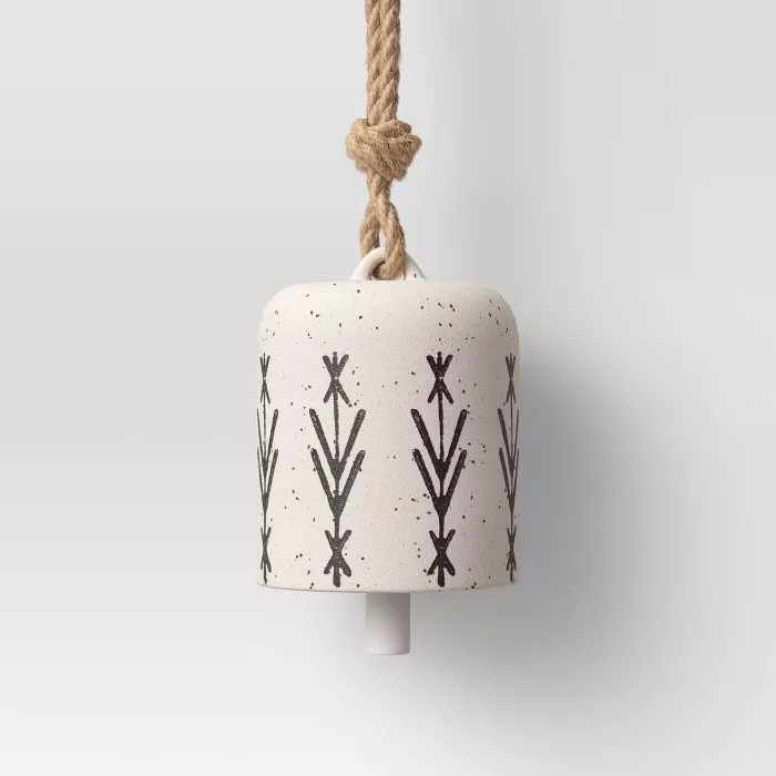 Ceramic Wind Chime White/Black - Opalhouse™ | Target