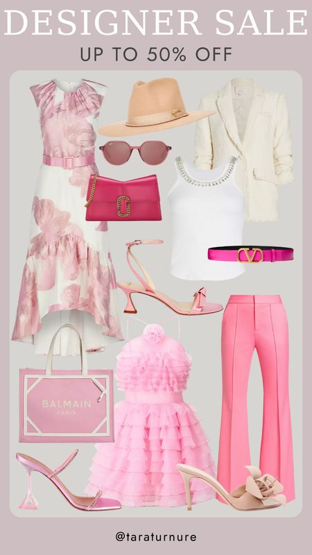 Loving these pink and white fashion finds on designer sale at Saks! Perfect for adding a pop of color to your summer wardrobe. Don't miss out on these chic pieces! 

#SaksSale #DesignerDeals #PinkAndWhite #SummerFashion #FashionFinds #ChicStyle #WardrobeUpdate #OnSale #LuxuryFashion #SummerStyle #Fashionista 



#LTKSaleAlert #LTKStyleTip #LTKShoeCrush