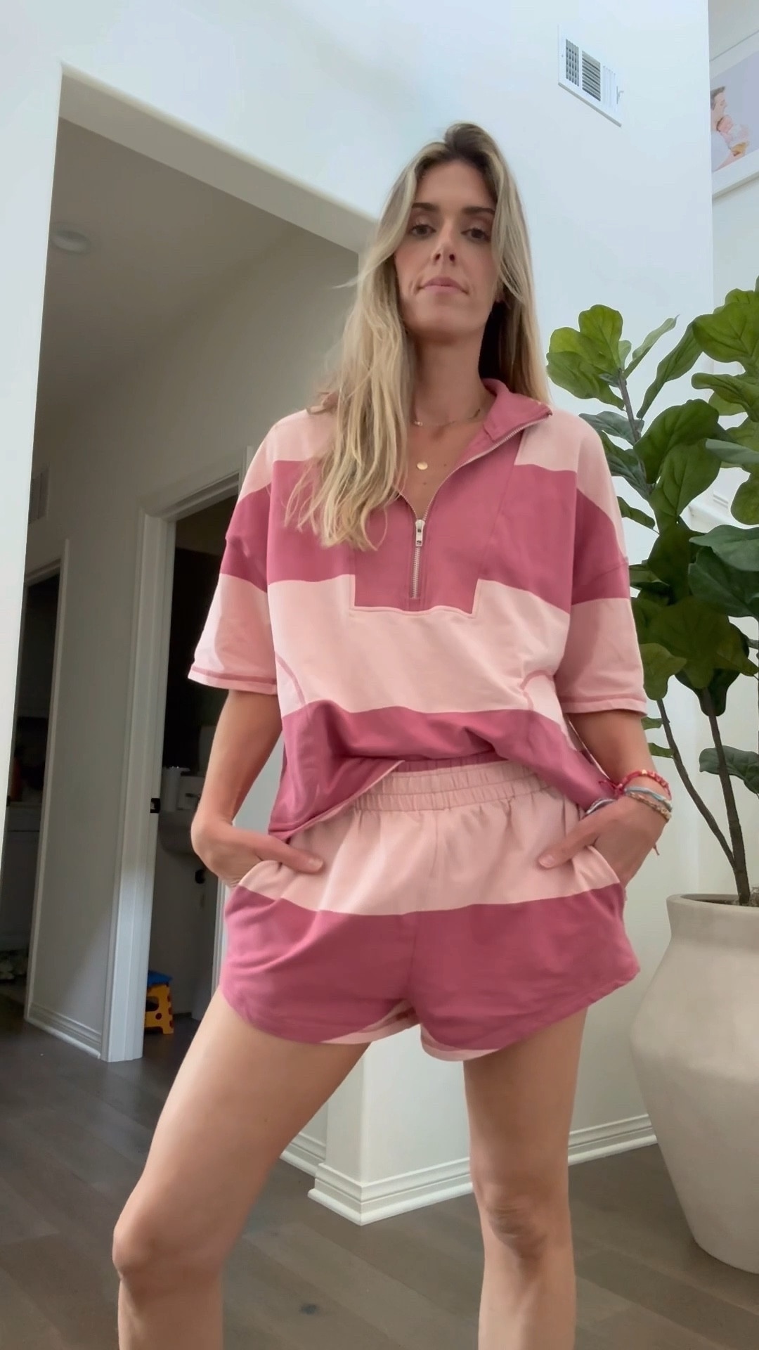 Today’s comfy OOTD for school pickup and drop off 💗 This Amazon set is a lookalike for Free People and so comfy for running around 👍🏼 Wearing a small 

Amazon, Free People, school drop off/pickup outfit, mom style, mom outfits, everyday comfy outfits, casual everyday style, rugby set for women

#LTKSeasonal #LTKFindsUnder50 #LTKStyleTip