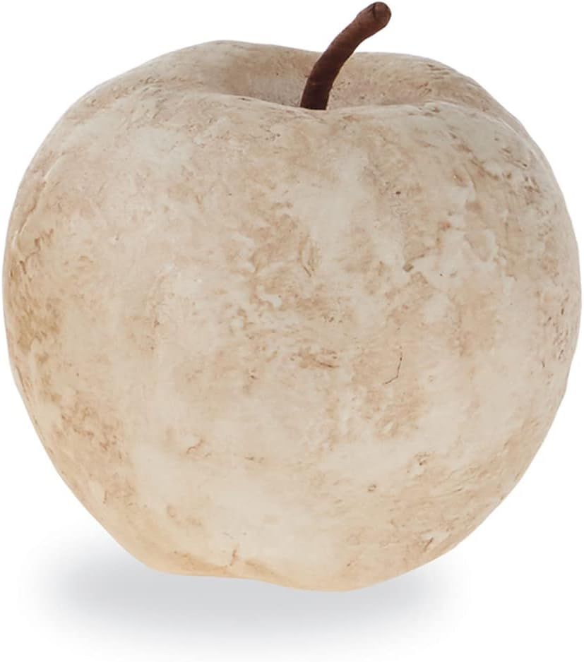 Mud Pie Small Paper Mache Apple, Brown | Amazon (US)