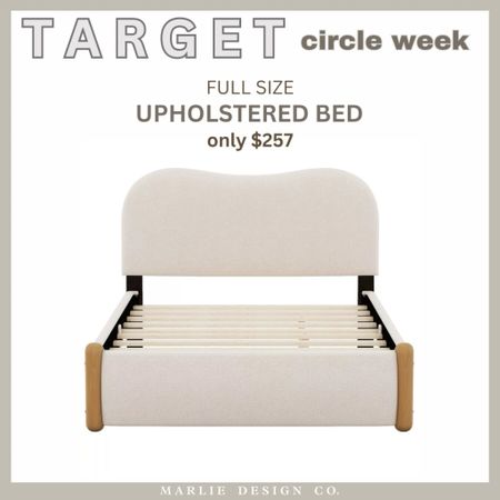 Target Circle Week | Target sale | upholstered bed | McGee & co inspired | kids bed | girls bedroom | boys bedroom | upholstered and wood bed 

#LTKsalealert #LTKhome #LTKxTarget