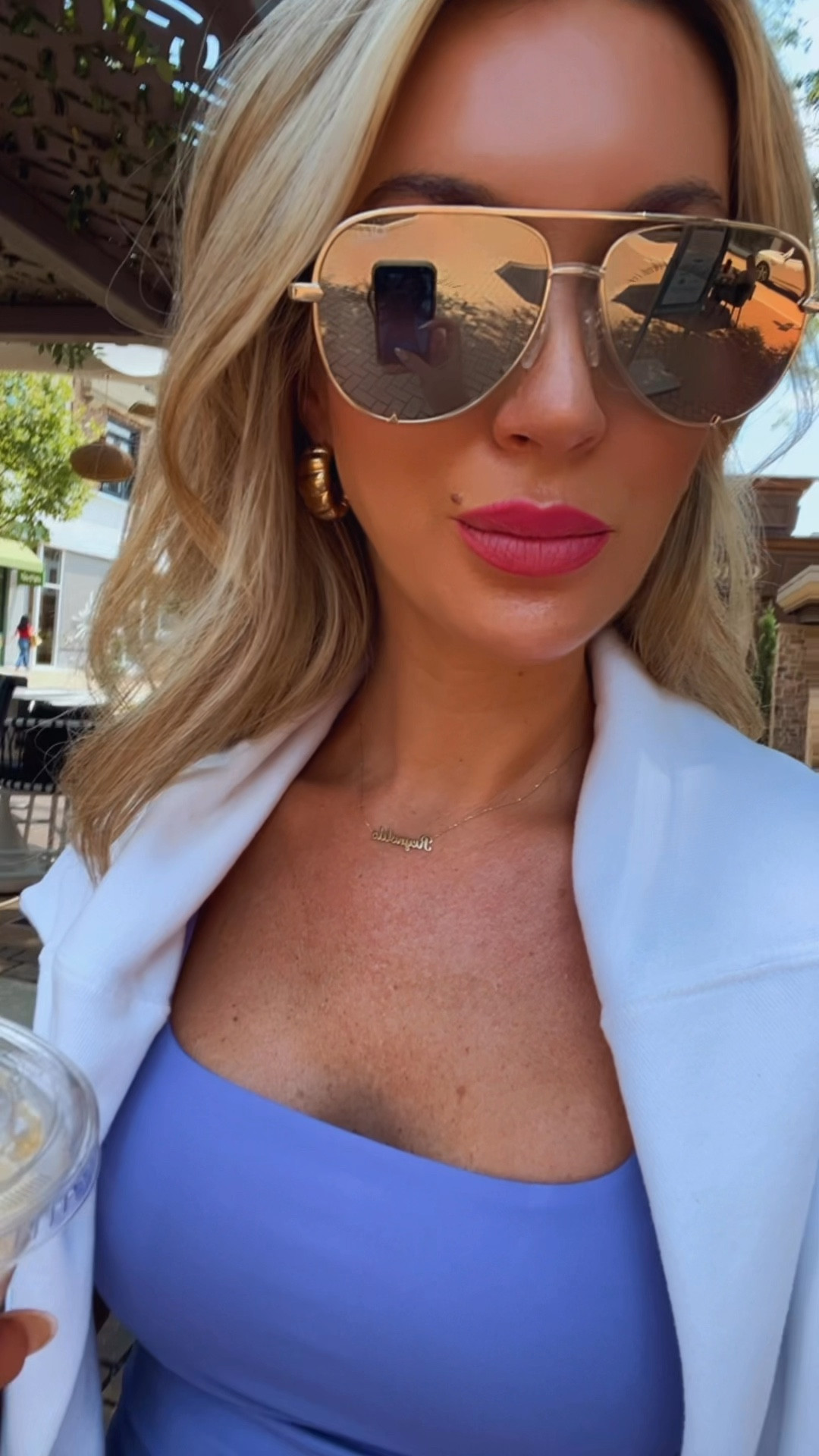 Monday athleisure 💜 wearing size small in purple/lavendar sports bra & leggings. These are so buttery soft. Sports bra has removable padding. 
#athleisure #matchingset #activewear 

#LTKActive #LTKOver40 #LTKFindsUnder50