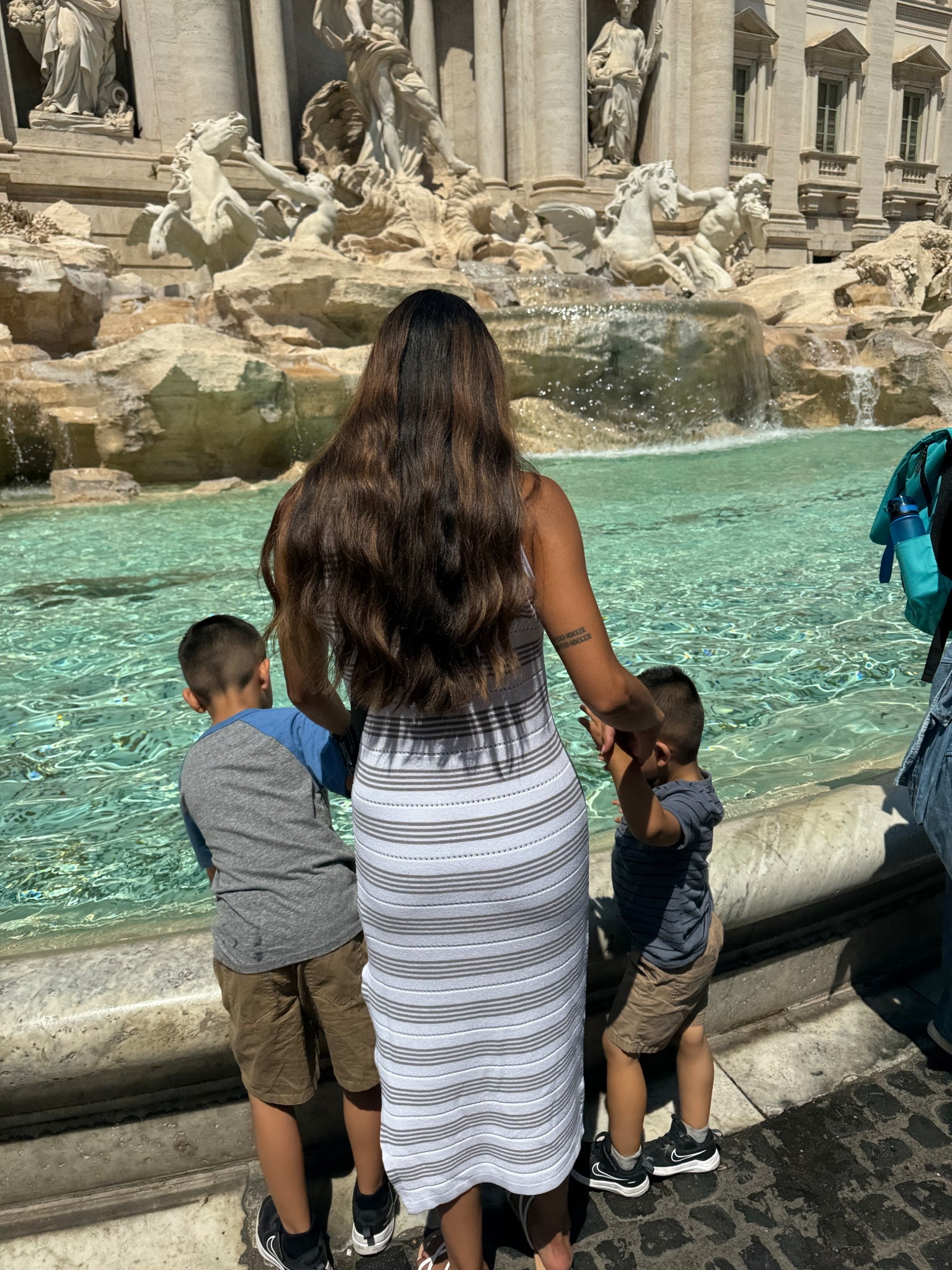 Walking through Europe with my boys 🫶🏼
Outfit details linked — comfy, breathable & mom-approved. vacation outfits 

#LTKTravel #LTKKids #LTKmomlife