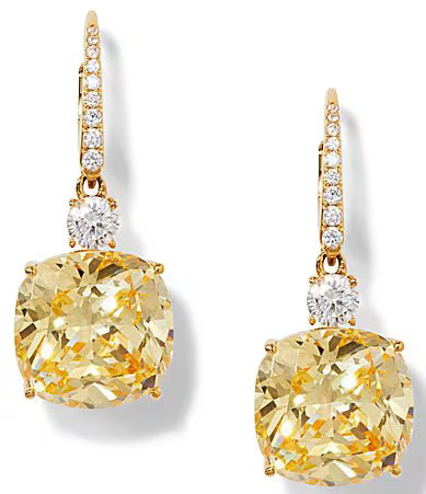 Nadri Macaron Drop Earrings - Gold/Yellow | Dillard's