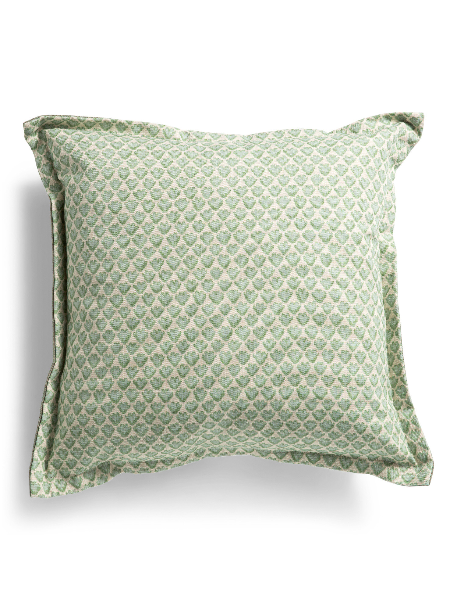 Made In Usa 22x22 Linen Blend Floral Pillow | TJ Maxx