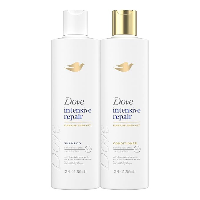 Dove Shampoo and Conditioner Intensive Repair 2 Count for Damaged Hair Bio-Protein Care Technolog... | Amazon (US)
