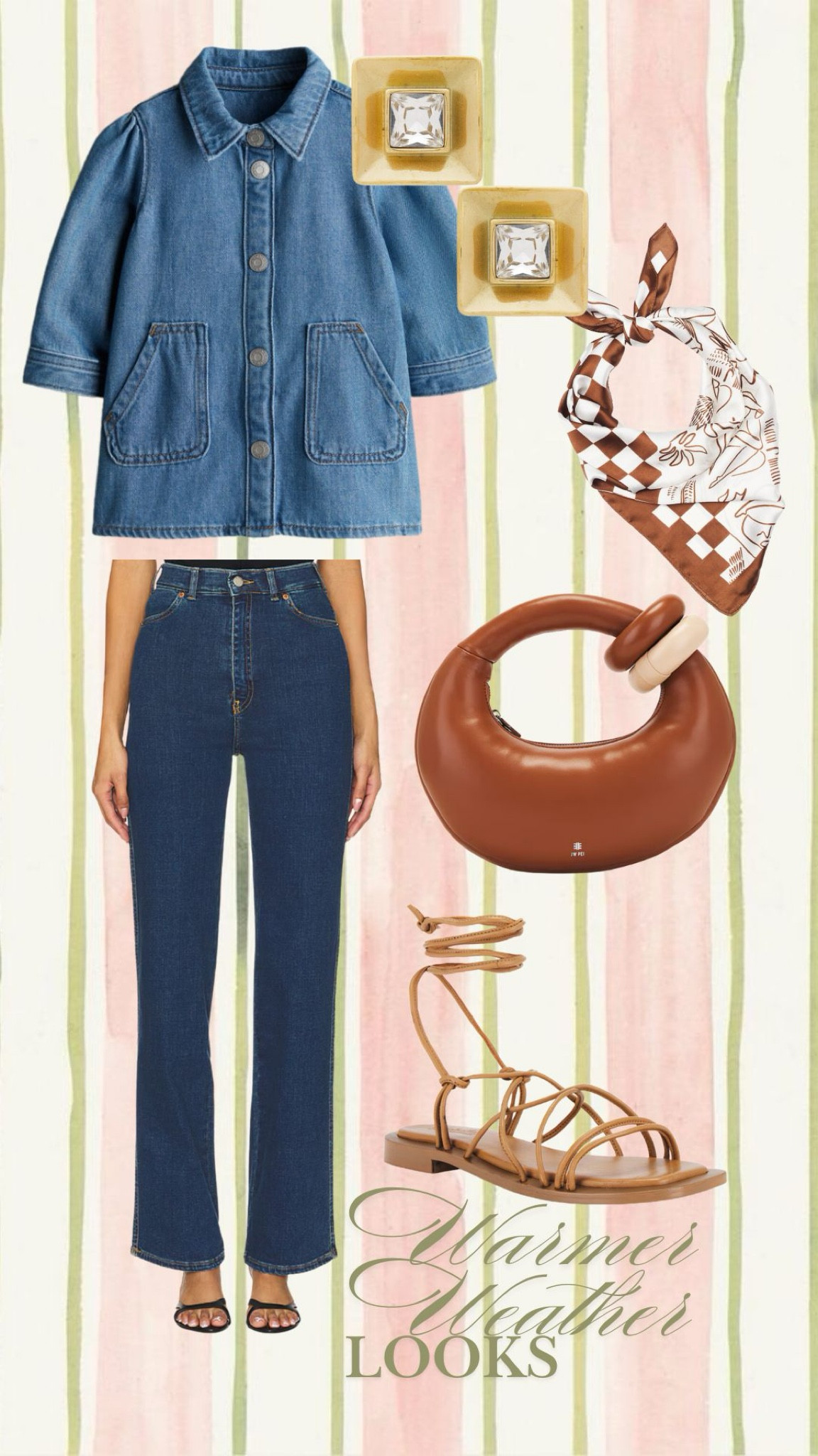 obsessed with dark denim and funky scarves for spring! spring looks pt. 2 !! 

#LTKStyleTip #LTKGiftGuide #LTKSeasonal