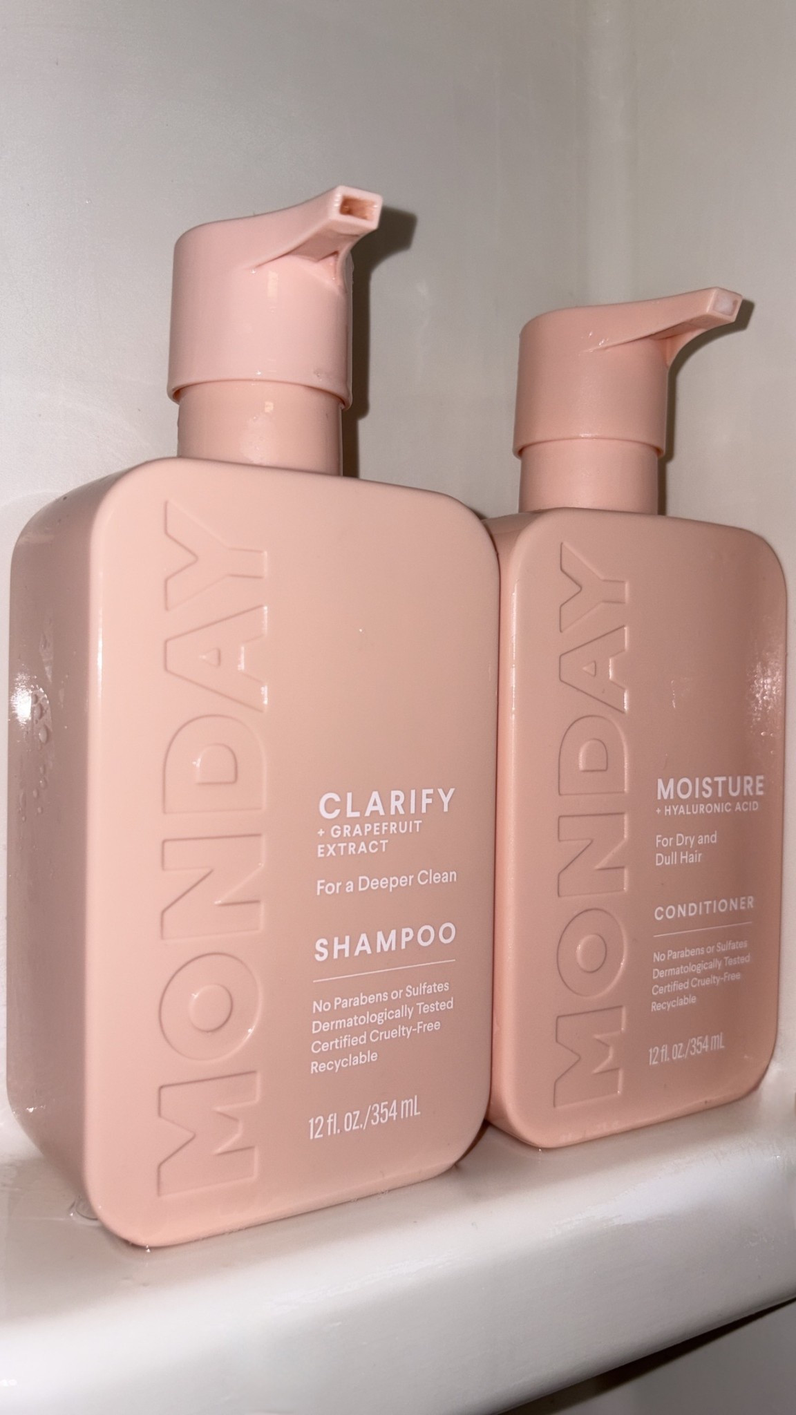 Monday Hair Care • Clarify Shampoo • Moisturize Conditioner 

#LTKBeauty