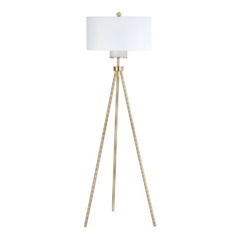 Gold Tripod Morgan Floor Lamp | World Market