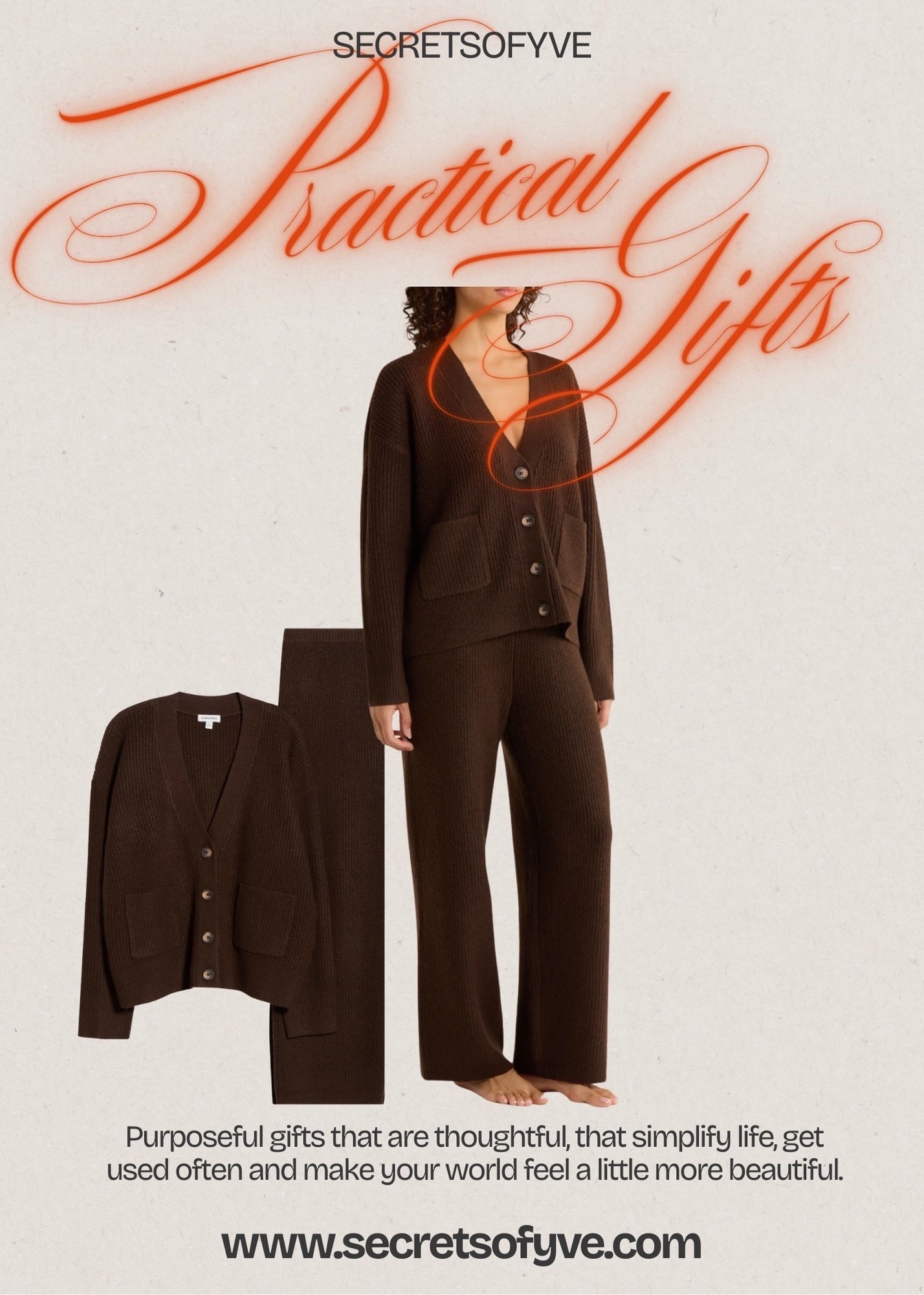 SecretsofYve: Gift guide - I LOVE the color of this lounge set! 🎁 
#Secretsofyve #ltkgiftguide
Always humbled & thankful to have you here.. New posts daily at 3pm & 4:15pm EST. 
CEO: PATESI Global & PATESIfoundation.org
@secretsofyve : where beautiful meets practical, comfy meets style, affordable meets glam with a splash of splurge every now and then. I do LOVE a good sale and combining codes! #ltkstyletip #ltksalealert #ltkfamily #ltku #ltkfindsunder100 #ltkfindsunder50 #ltkplussize #ltkmidsize #ltkover40 #ltkpetite #ltkvlog #ltktravel #ltkparties #ltkbump #ltktall #ltkmomlife secretsofyve 

#LTKSeasonal #LTKHome #LTKootd