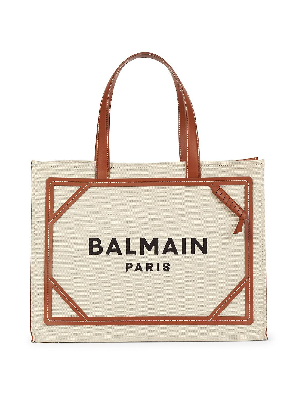 Balmain B-Army Logo Tote | Saks Fifth Avenue