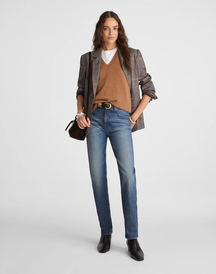Cashmere V-Neck Sweater Vest | Madewell