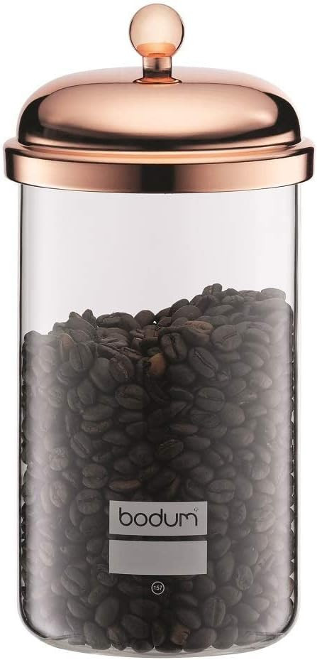 Bodum 11654-18S Classic Storage Jar, Glass, Copper | Amazon (US)