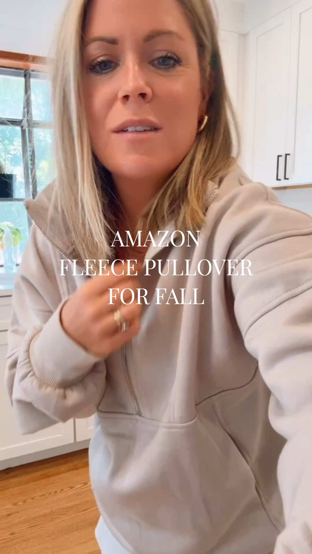 Amazon Fleece Pullover for fall! Wearing a S in “khaki”.

#LTKActive #LTKootd #LTKPetite