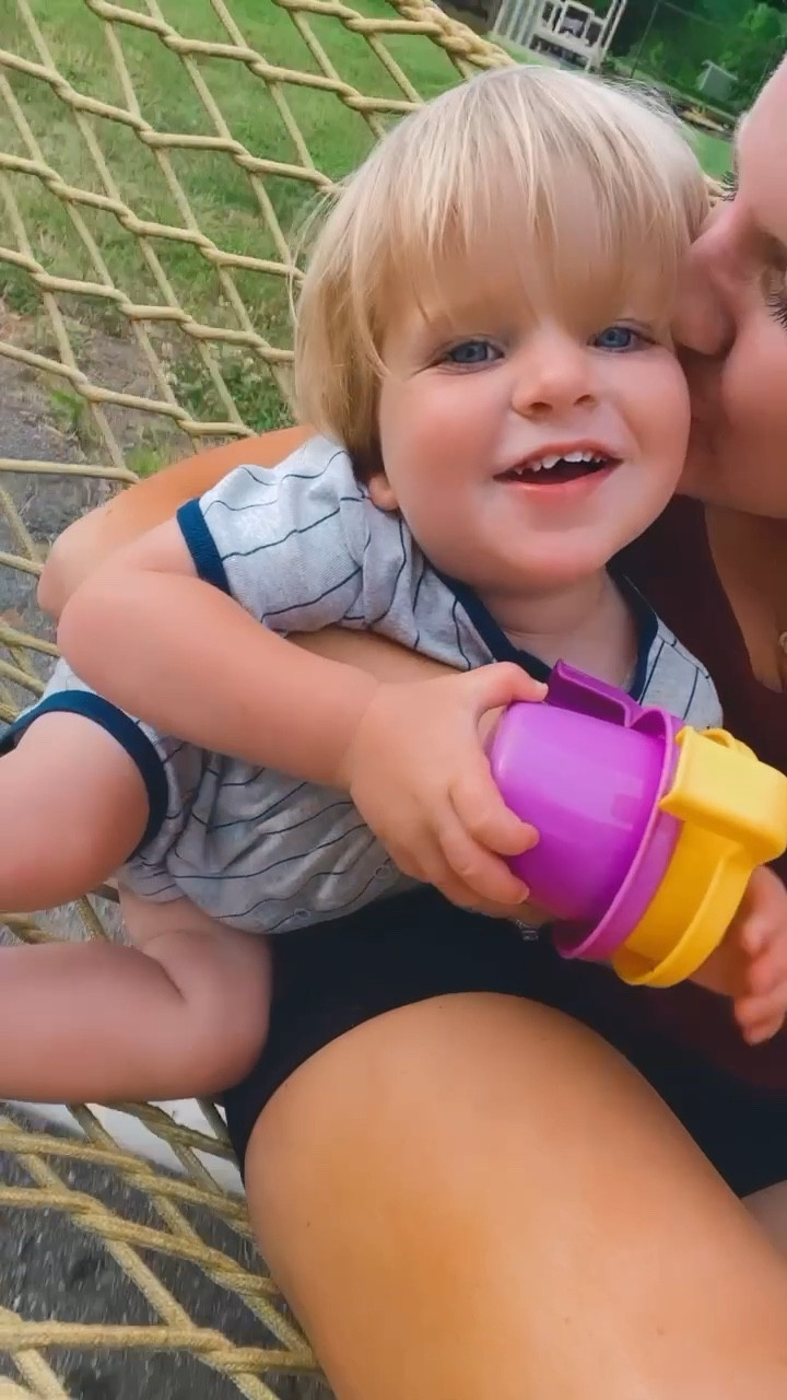 hammock swingin’ 🌾, back yard water table fun 💦, and silliness with my favorite boys 🥰👼🏼🐶🫶🏽 - doesn’t get better than this! 🤍

#LTKbaby #LTKhome #LTKfamily