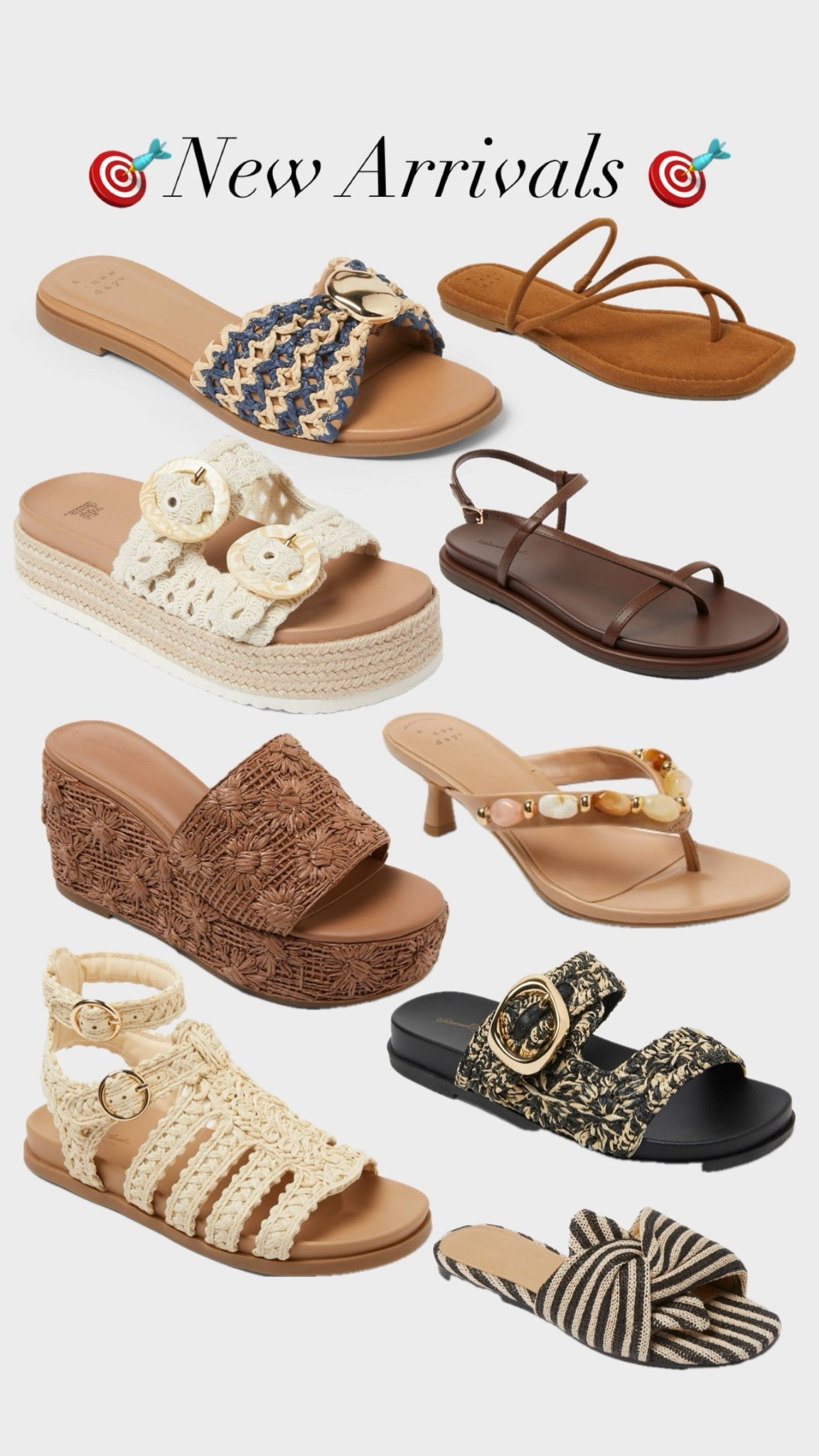New this week at Target. Their sandal collection has never been better in my opinion! ☀️

#LTKSeasonal #LTKOver40 #LTKootd