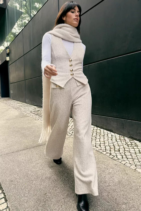 TEXTURED TROUSERS | Zara UK