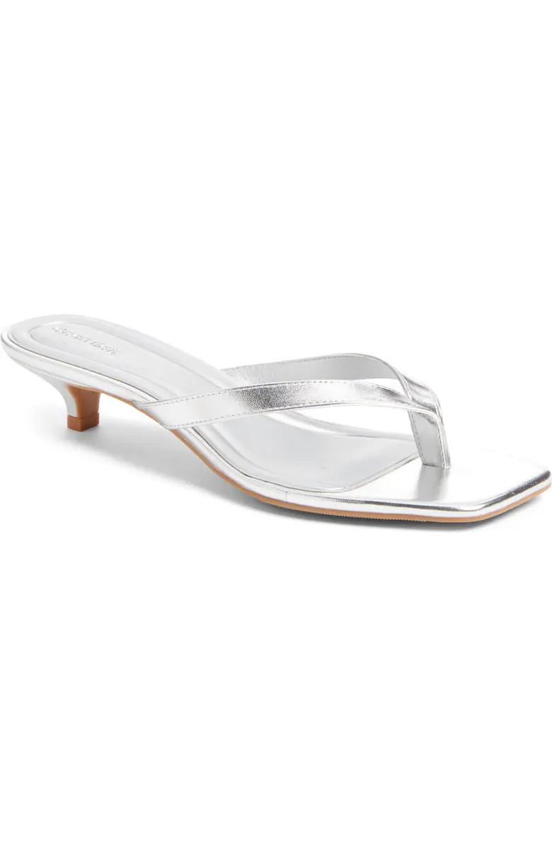 Open Edit Tori Kitten Heel Sandal (Women) | Nordstrom | Nordstrom