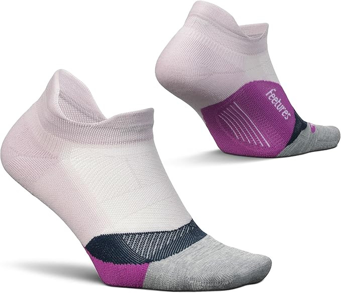 Feetures Elite Light Cushion No Show Tab Ankle Socks - Sport Sock with Targeted Compression - (1 ... | Amazon (US)