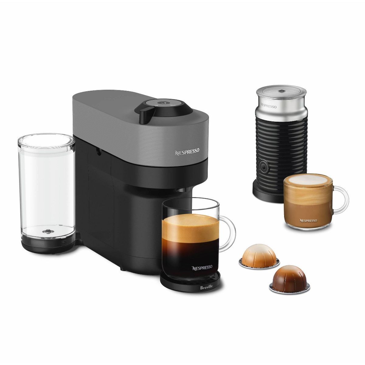 Nespresso Vertuo Pop+ Combination Espresso and Coffee Maker with Milk Frother by Breville | Target