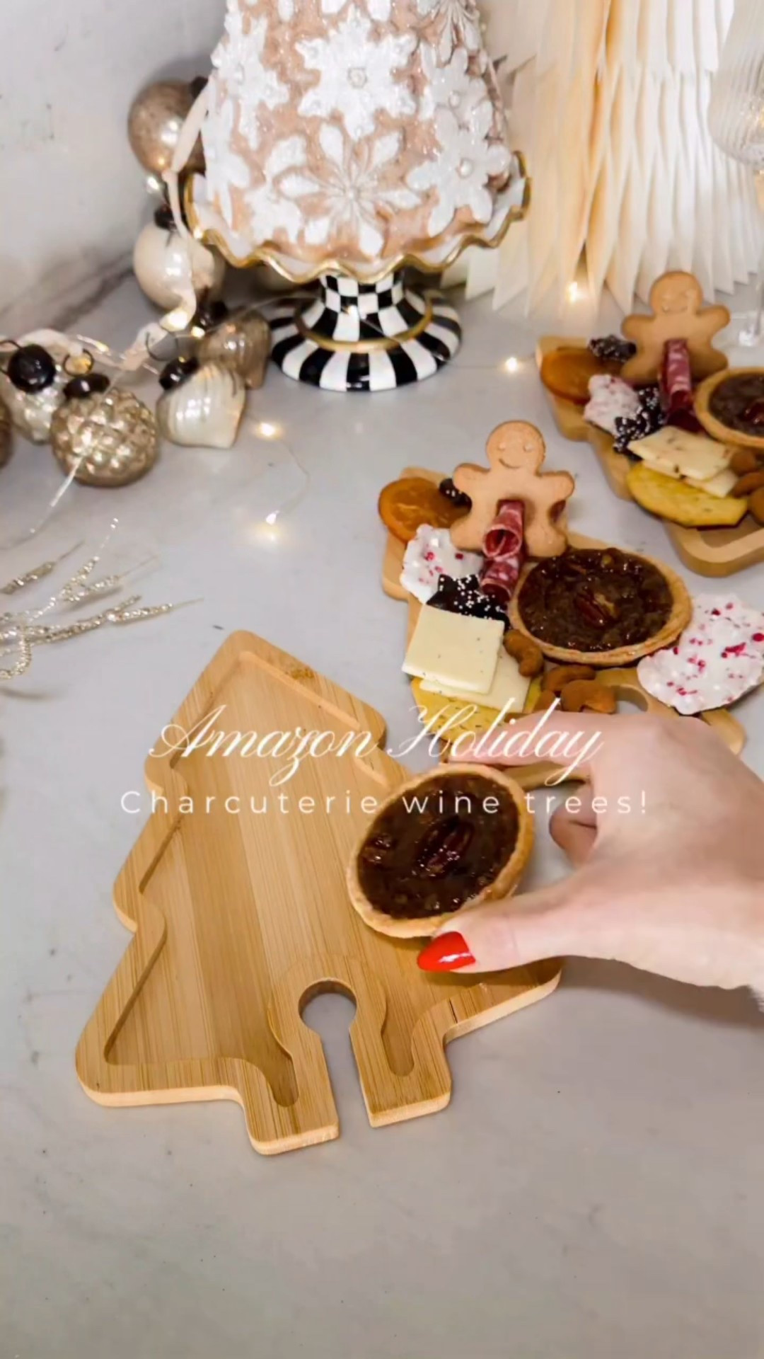 Such a fun holiday hosting idea! Fits perfectly on a wine glass

Charcuterie, holiday charcuterie, Christmas, Christmas party, Christmas dinner, cocktail hour, holiday, holiday party, holiday hosting, holiday entertaining 

#LTKGiftGuide #LTKSeasonal #LTKHoliday